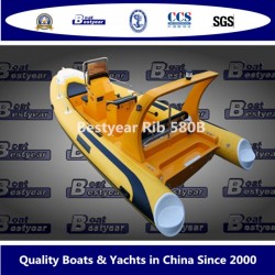 Bestyear Rigid Inflatable Boat of Rib580b