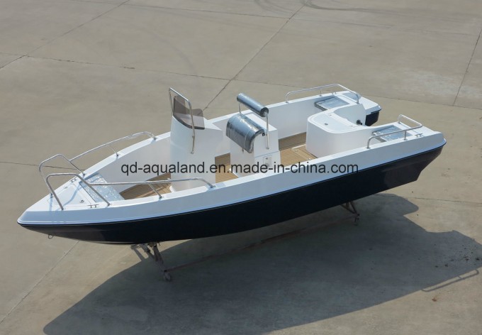 Aqualand 21feet 6.3m Fiberglass Motor Boat/Fishing Boat/Sports Pleasure Boat (205c) Image1