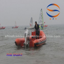 China High Quality FRP Inflatable Rescue Speed Fishing Rib Boats