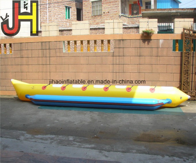 OEM Wholesale Price Inflatable Water Flying Banana Boats Image1