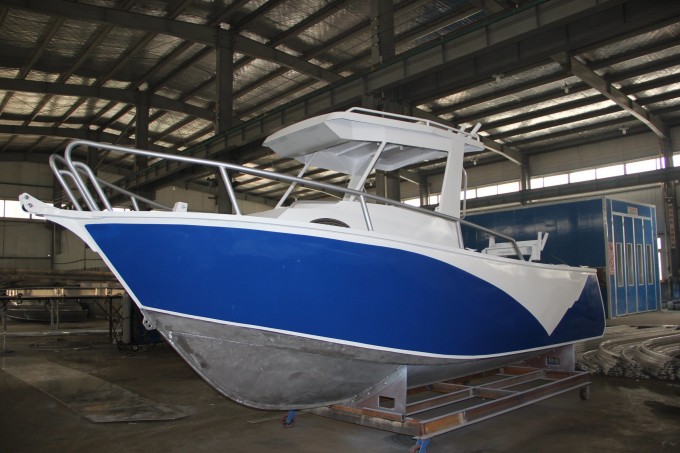 6.25m Aluminum Plate Fishing Leisure Boat for Sale Image1