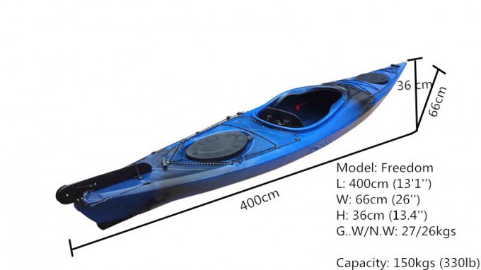 China Manufacturer Newest Sea Kayak Fishing Boat Image1