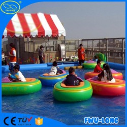Inflatable Kid Electric Motorized Bumper Boat with Inflatable Tube