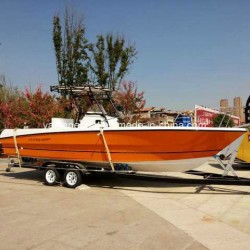 27FT T-Top Fiberglass Sports Boat