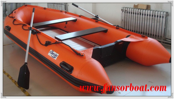 Funsor Inflatable Rescue Boat with Motor for Sale Image1
