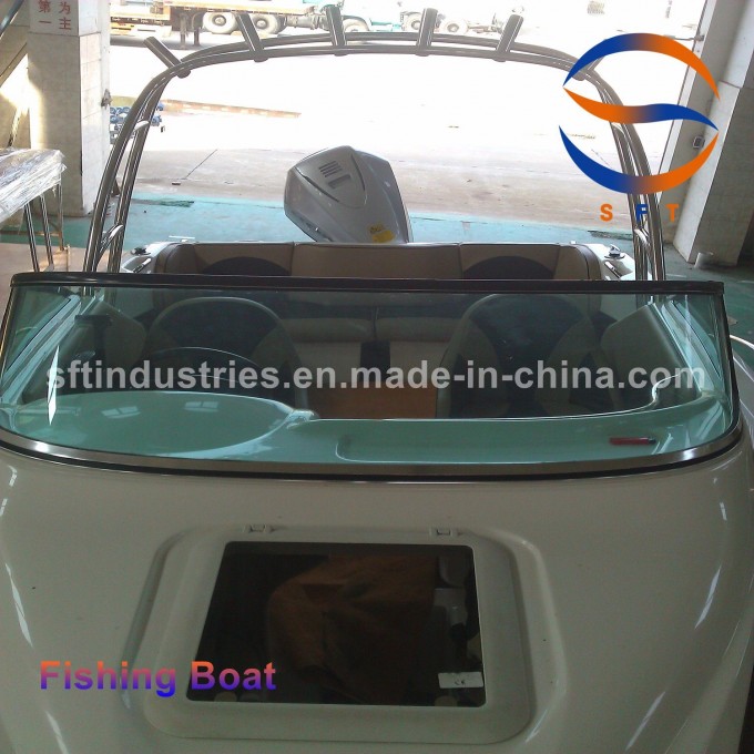 6.5 Meters FRP GRP Fiberglass Fishing Motor Speed Boat Image1