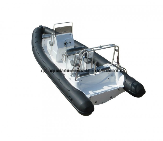 Aqualand 25feet 7.5m Rib Fishing Boat/Rigid Inflatable Motor Boat (RIB750B) Image1