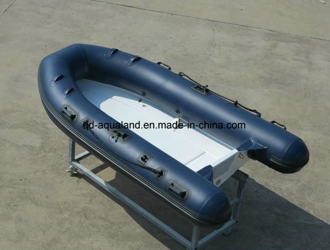 Aqualand 9feet 2.7m Rib Motor Boat/Rigid Inflatable Fishing Boat (rib270) Image1