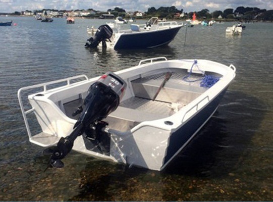 4.2 M Aluminum Flexible Dinghy Trailer Boat for Fishing Image1