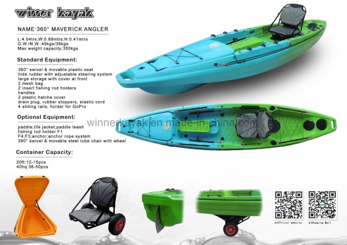 360 Degrees to Rotate Seats Fishing Boat Image1