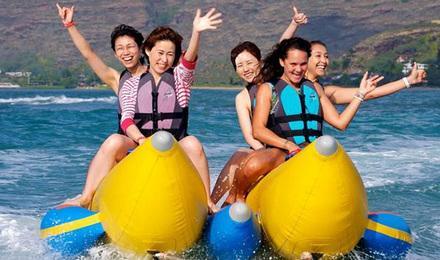 Banana Boat with Two Tubes (FWS-B8P) Image1