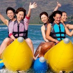 Banana Boat with Two Tubes (FWS-B8P)