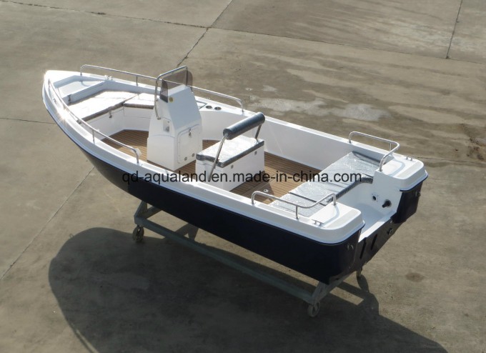 Aqualand 18feet 5.5m Fiberglass Panga Boat/Sports Fishing Boat (180) Image1