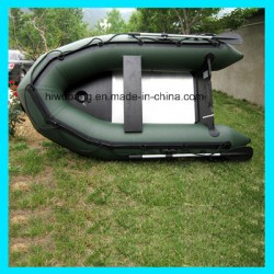 Float Tube Boat Inflatable Fishing Boat with Aluminum Floor