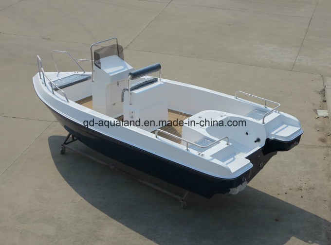 China Aqualand 21feet 6.25m Sports Fishing Boat/Fiberglass Motor Boat (205c) Image1