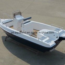 China Aqualand 21feet 6.25m Sports Fishing Boat/Fiberglass Motor Boat (205c)