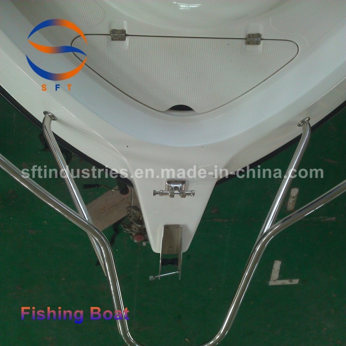 6.5 Meters FRP Fishing High Speed Boat with Glassfiber Boat Body Image1