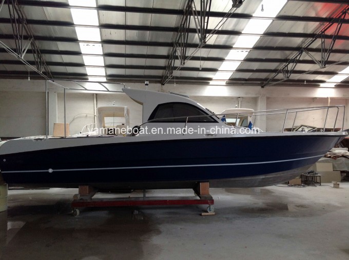 8.1m Factory Fiberglass Fishing Boat Image1