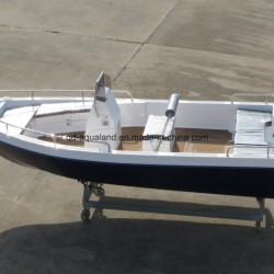 Aqualand 18feet 5.5m Fiberglass Fishing Boat/Rib Boat/Panga Motor Boat (180)