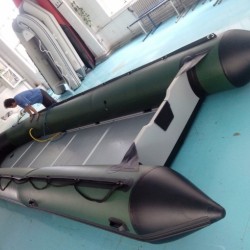 Army Green Fishing Boat