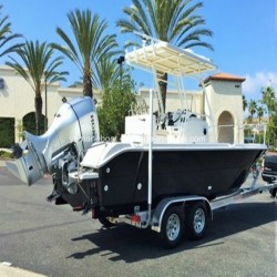 24FT T-Top GRP Center Console Open Fishing Boat