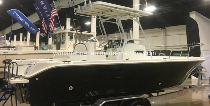 Offshore Sea Fishing Boat with Fiberglass Top Image1