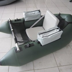 170cm Inflatable Belly Boat for One Person Fishing