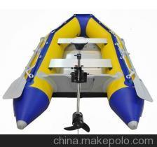 2 Persons Small Inflatable Rowing Boat for Fishing Image1