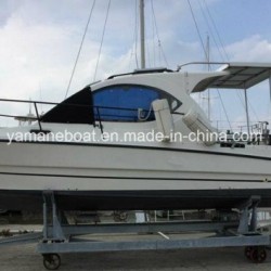 8.5m Fiberglass Fishing Boat with Full Cabin
