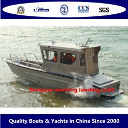 Aluminum Alloy Working and Fishing Landing Craft and Boat/ Barge