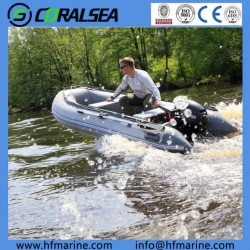 Lake Fishing Boats Rigid Hull Inflatable Boat Hsd420