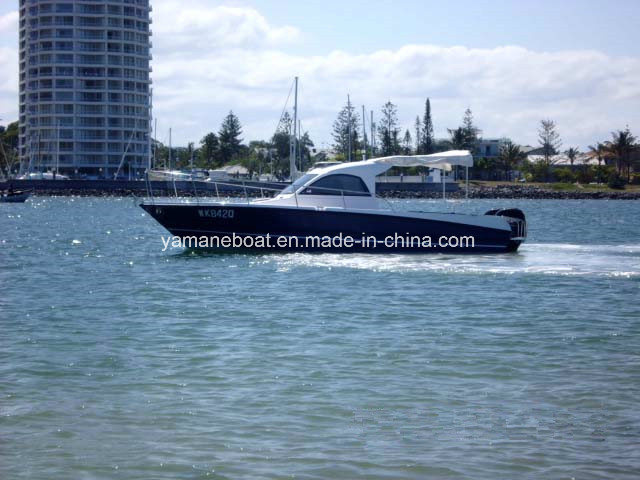 8.5m Fiberglass Power Boat for Fishing Image1