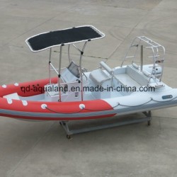 Aqualand 21.5feet Rib Fishing Boat/Rigid Inflatable Diving Boat (RIB650B)