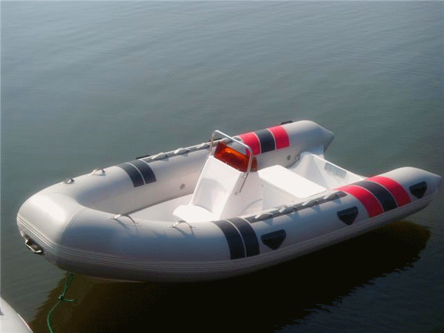 Rib 420 Most Popular Inflatable White Boat with CE Image1