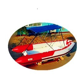 2017 Inflatable Boat Fiberglass Boat Rib420b with High Quality