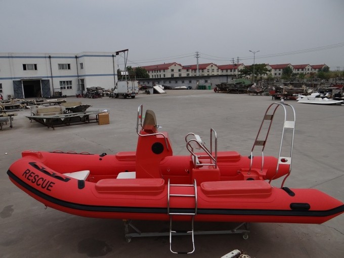 Inflatable Rescue Boat Heavy Load Fiberglass Rib Image1