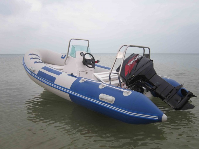 China Fiber Glass High Speed Rigid Inflatable Rib Fishing Boat Image1