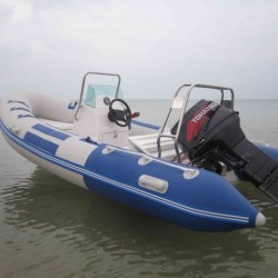 China Fiber Glass High Speed Rigid Inflatable Rib Fishing Boat