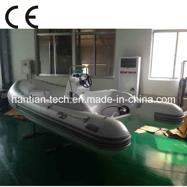2-12p CE Semi Rigid Boat for Water Sport (RIB470C) Image1