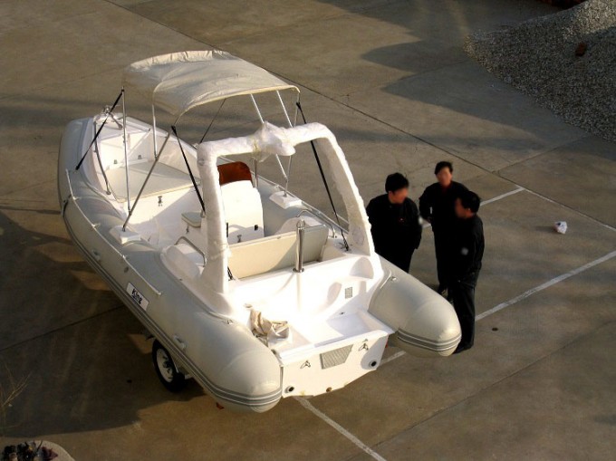 Optional Color Deluxe Series Inflatable Rib Boat, Rigid Inflatable Boat Image1