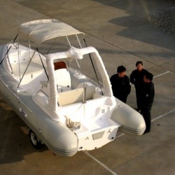 Optional Color Deluxe Series Inflatable Rib Boat, Rigid Inflatable Boat