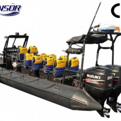 Fiberglass Hull Large Military Boat (FQB-R900)