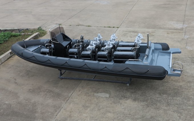 Aqualand 30feet 9m Rigid Inflatable Sports Boat/Police Boat/Passenger Boat ((RIB900) Image1