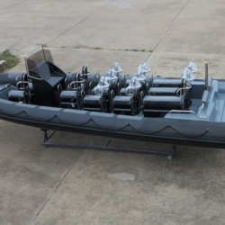Aqualand 30feet 9m Rigid Inflatable Sports Boat/Police Boat/Passenger Boat ((RIB900)