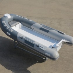 Aqualand 13feet 4m Inflatable Fishing Boat/Dinghy/River Boat (RIB400)
