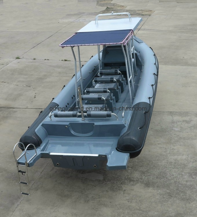 Aqualand 30feet 9m Rigid Inflatable Rescue Boat/Pleasure Boat/Passenger Boat (RIB900) Image1