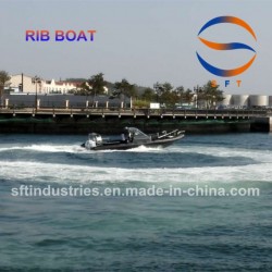12m Inflatable Air Bag Aluminium FRP Fiberglass Rib Boat