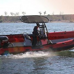 Aqualand 21feet 6.4m Rib Rescue Motor Boat/Military Patrol Boat (RIB640T)