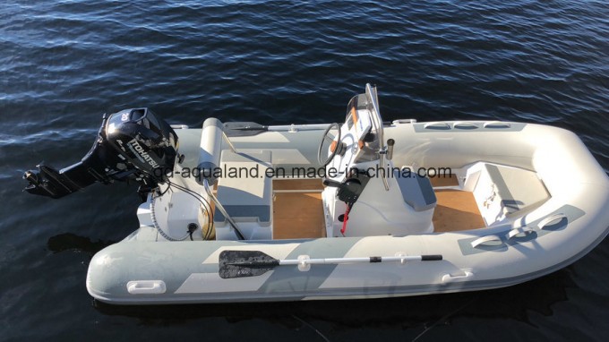 Aqualand Rigid Inflatable Motor Rescue Rib Fishing Boat (rib400A) Image1