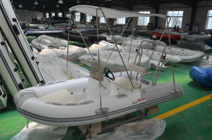 Inflatable Motor Boat (3.5m, fiberglass hull) Image1